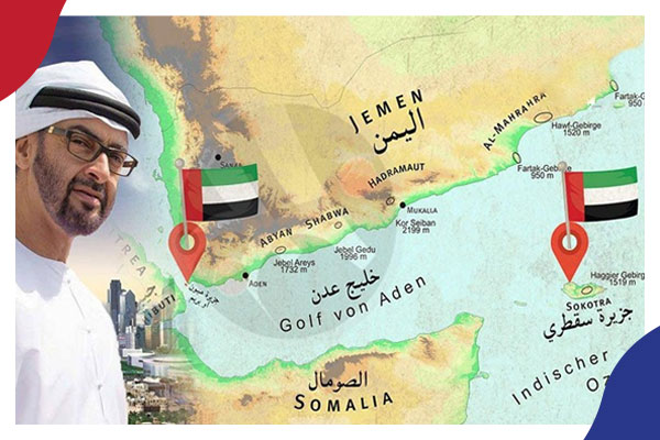 الإمارات تخدم مطامع الصهاينة في مضيق باب المندب 