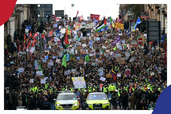 السيسي يخشى تحوله إلى محاكمة لانتهاكاته.. إنشاء قاعة للتظاهر بمؤتمر المناخ!!